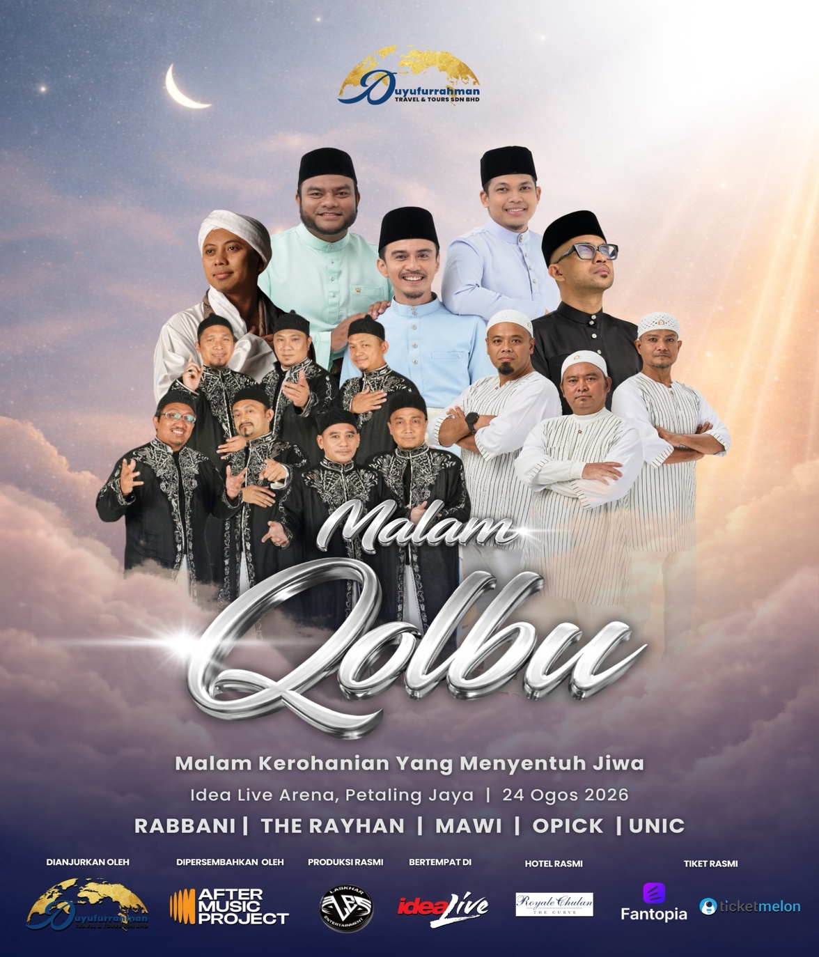 [Malaysia] [CANCELLED] MALAM QOLBU - Malam Kerohanian Yang Menyentuh Jiwa