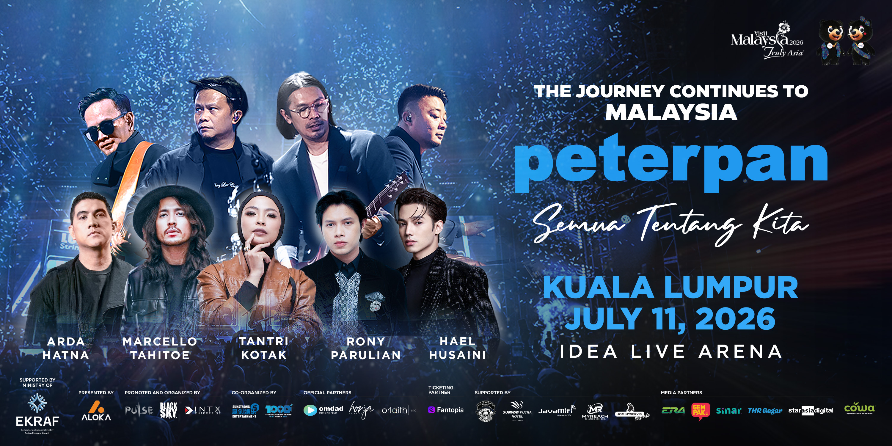 [Malaysia] The Journey Continues, Peterpan, Semua Tentang Kita